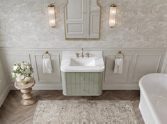 Houston Floating 30 in. W x 22 in. D Single Sink Bathroom Vanity - photo 11