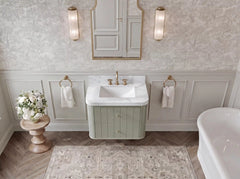 Houston Floating 30 in. W x 22 in. D Single Sink Bathroom Vanity - photo 12