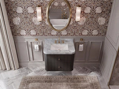 Houston Floating 30 in. W x 22 in. D Single Sink Bathroom Vanity - photo 7