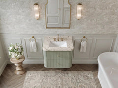 Houston Floating 30 in. W x 22 in. D Single Sink Bathroom Vanity - photo 10