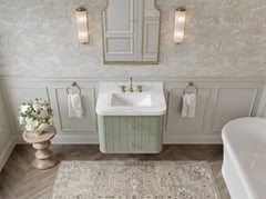 Houston Floating 30 in. W x 22 in. D Single Sink Bathroom Vanity - photo 8