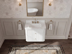 Houston Floating 30 in. W x 22 in. D Single Sink Bathroom Vanity - photo 12