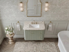 Houston Floating 36 in. W x 22 in. D Center Sink Bathroom Vanity - photo 12