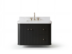 Houston Floating 36 in. W x 22 in. D Center Sink Bathroom Vanity - photo 1