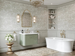 Houston Floating 36 in. W x 22 in. D Center Sink Bathroom Vanity - photo 2