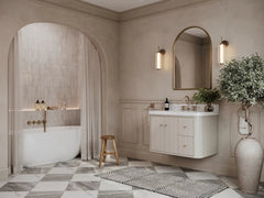 Houston Floating 36 in. W x 22 in. D Center Sink Bathroom Vanity - photo 2