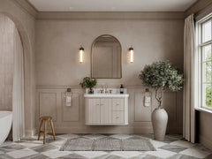 Houston Floating 36 in. W x 22 in. D Center Sink Bathroom Vanity - photo 5