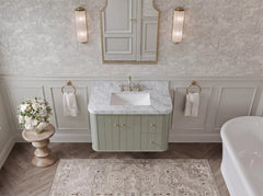 Houston Floating 36 in. W x 22 in. D Center Sink Bathroom Vanity - photo 9