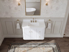 Houston Floating 36 in. W x 22 in. D Center Sink Bathroom Vanity - photo 14