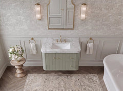 Houston Floating 36 in. W x 22 in. D Center Sink Bathroom Vanity - photo 11