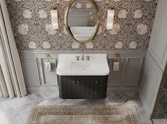 Houston Floating 36 in. W x 22 in. D Center Sink Bathroom Vanity - photo 14