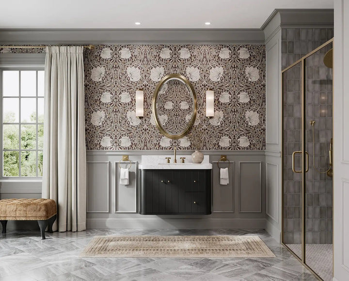 Houston Floating 36 in. W x 22 in. D Center Sink Bathroom Vanity - photo 5