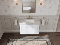 Houston Floating 36 in. W x 22 in. D Center Sink Bathroom Vanity - photo 12