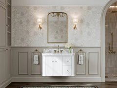Houston Floating 36 in. W x 22 in. D Center Sink Bathroom Vanity - photo 4