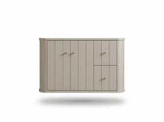 Houston Floating 36 in. W x 22 in. D Left Offset Sink Bathroom Vanity - photo 7