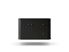 Houston Floating 36 in. W x 22 in. D Left Offset Sink Bathroom Vanity - photo 7