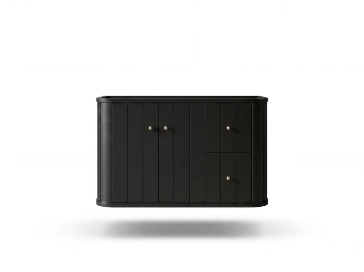 Houston Floating 36 in. W x 22 in. D Left Offset Sink Bathroom Vanity - photo 15