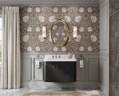 Houston Floating 36 in. W x 22 in. D Left Offset Sink Bathroom Vanity - photo 5