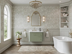 Houston Floating 36 in. W x 22 in. D Left Offset Sink Bathroom Vanity - photo 5
