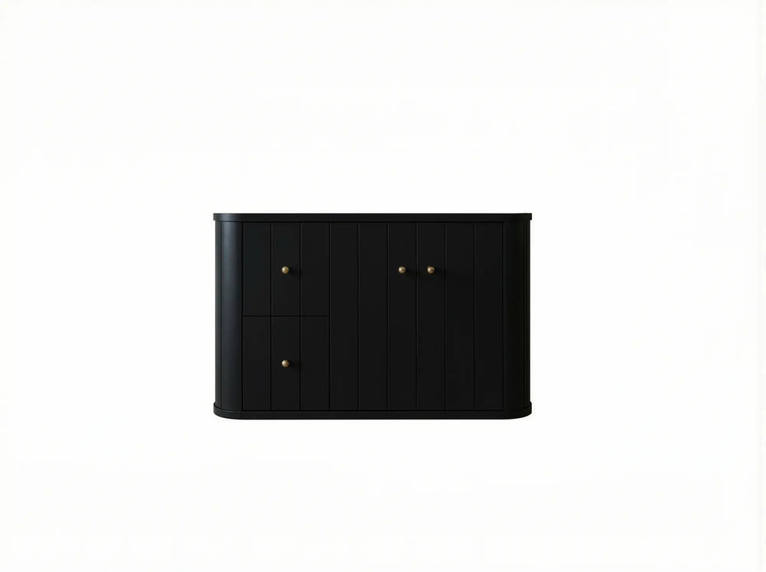 Houston Floating 36 in. W x 22 in. D Right Offset Sink Bathroom Vanity | 
              
                Black
                
                  
             - HOU-FLT-CAB-BLK-35R - photo №13