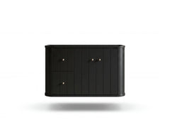 Houston Floating 36 in. W x 22 in. D Right Offset Sink Bathroom Vanity - photo 7