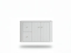 Houston Floating 36 in. W x 22 in. D Right Offset Sink Bathroom Vanity - photo 7