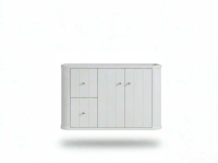 Houston Floating 36 in. W x 22 in. D Right Offset Sink Bathroom Vanity - photo 18