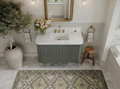 Houston Floating 42 in. W x 22 in. D Single Sink Bathroom Vanity - photo 11