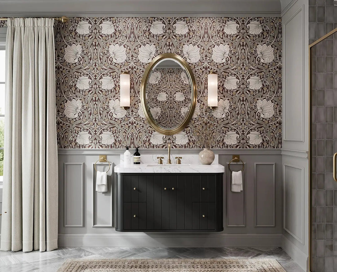 Houston Floating 42 in. W x 22 in. D Single Sink Bathroom Vanity - Willow Bath and Vanity