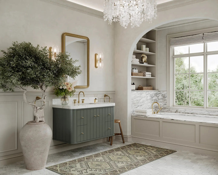 Houston Floating 42 in. W x 22 in. D Single Sink Bathroom Vanity - photo 2