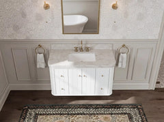 Houston Floating 42 in. W x 22 in. D Single Sink Bathroom Vanity - photo 12