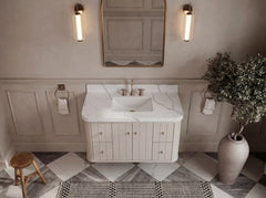 Houston Floating 42 in. W x 22 in. D Single Sink Bathroom Vanity - photo 8