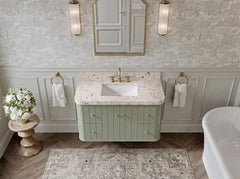 Houston Floating 42 in. W x 22 in. D Single Sink Bathroom Vanity - photo 13