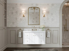 Houston Floating 42 in. W x 22 in. D Single Sink Bathroom Vanity - photo 5