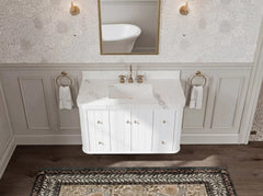Houston Floating 42 in. W x 22 in. D Single Sink Bathroom Vanity - photo 9