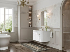 Houston Floating 42 in. W x 22 in. D Single Sink Bathroom Vanity - photo 2