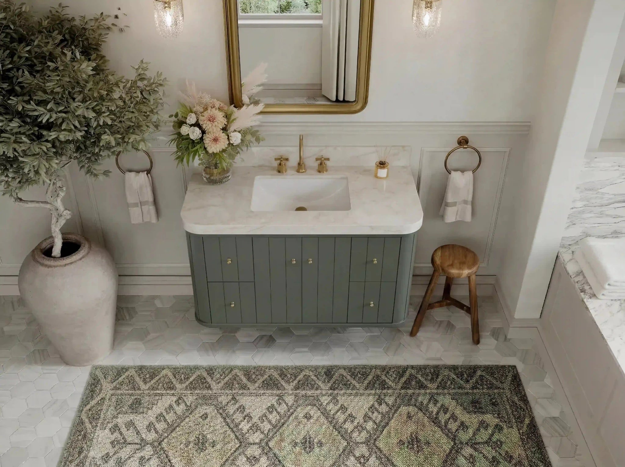Houston Floating 42 in. W x 22 in. D Single Sink Bathroom Vanity - Willow Bath and Vanity