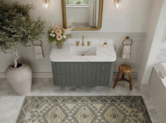 Houston Floating 42 in. W x 22 in. D Single Sink Bathroom Vanity - photo 8