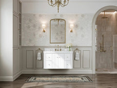 Houston Floating 42 in. W x 22 in. D Single Sink Bathroom Vanity - photo 4