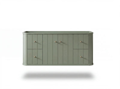 Houston Floating 48 in. W x 22 in. D Single Sink Bathroom Vanity - Willow Bath and Vanity