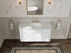 Houston Floating 48 in. W x 22 in. D Single Sink Bathroom Vanity - photo 14