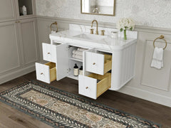 Houston Floating 48 in. W x 22 in. D Single Sink Bathroom Vanity - photo 3