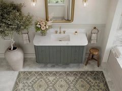 Houston Floating 48 in. W x 22 in. D Single Sink Bathroom Vanity - photo 11