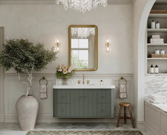 Houston Floating 48 in. W x 22 in. D Single Sink Bathroom Vanity - photo 5