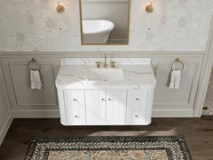 Houston Floating 48 in. W x 22 in. D Single Sink Bathroom Vanity - photo 6