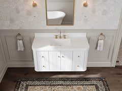 Houston Floating 48 in. W x 22 in. D Single Sink Bathroom Vanity - photo 18