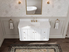 Houston Floating 48 in. W x 22 in. D Single Sink Bathroom Vanity - photo 11