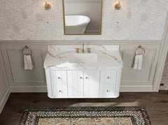 Houston Floating 48 in. W x 22 in. D Single Sink Bathroom Vanity - photo 15