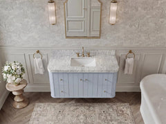 Houston Floating 48 in. W x 22 in. D Single Sink Bathroom Vanity - photo 5