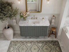 Houston Floating 48 in. W x 22 in. D Single Sink Bathroom Vanity - photo 10